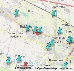 Mappa Via E. Fermi, 35030 Sarmeola PD, Italia (2.87)
