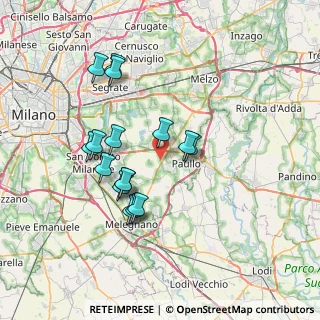 Mappa Via Caravaggio, 20060 Mediglia MI, Italia (6.61438)