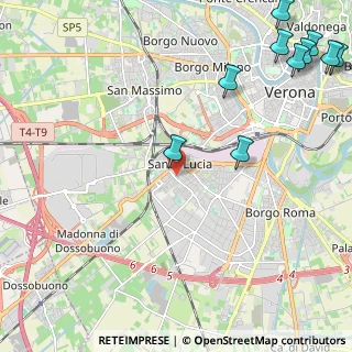 Mappa Piazza dei Caduti, 37137 Verona VR, Italia (3.39818)