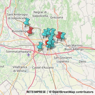 Mappa Via Pietro Zecchinato, 37136 Verona VR, Italia (3.93417)