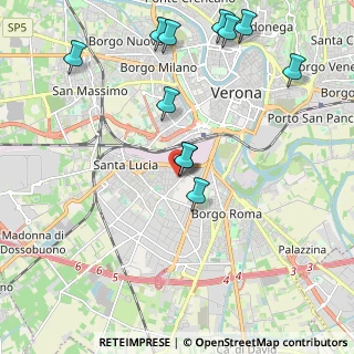 Mappa Via Pietro Zecchinato, 37136 Verona VR, Italia (2.33364)