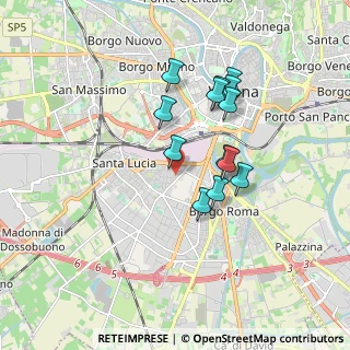 Mappa Via Pietro Zecchinato, 37136 Verona VR, Italia (1.48308)