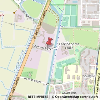 Mappa Via Privata Pienza, 11, 20142 Milano, Milano (Lombardia)