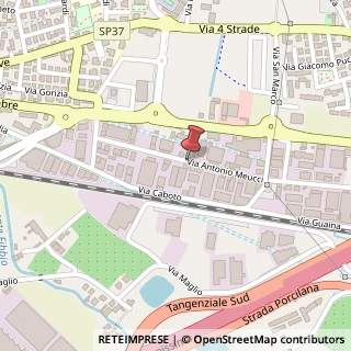 Mappa Via Meucci Antonio, 17, 37036 San Martino Buon Albergo, Verona (Veneto)