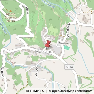 Mappa Piazza Marconi, 143, 36024 Mossano, Vicenza (Veneto)