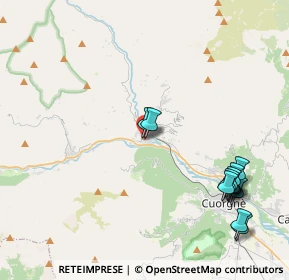 Mappa Via Caviglione, 10085 Pont Canavese TO, Italia (4.94538)