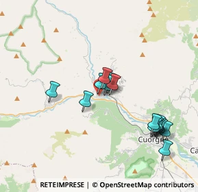 Mappa Via Caviglione, 10085 Pont Canavese TO, Italia (3.582)