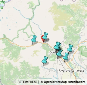 Mappa Piazza Craveri, 10085 Pont Canavese TO, Italia (6.34455)