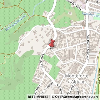 Mappa Via IV Novembre, 56, 37032 Monteforte d'Alpone, Verona (Veneto)