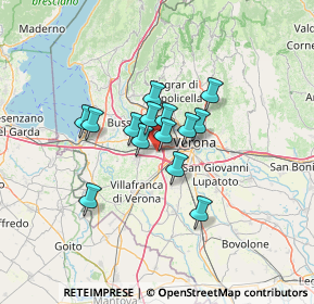 Mappa Via XXI Luglio, 37066 Caselle VR, Italia (8.76286)