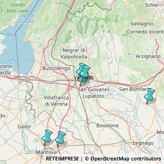 Mappa Via Gino Bozzini, 37135 Verona VR, Italia (31.66)