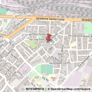 Mappa Via Golosine, 63, 37136 Verona, Verona (Veneto)