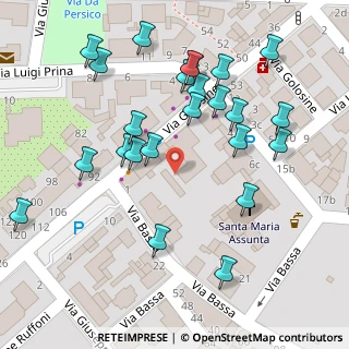 Mappa Via Golosine, 37136 Verona VR, Italia (0.07692)