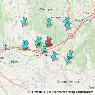 Mappa Via Roma, 37032 Monteforte d'Alpone VR, Italia (6.04933)