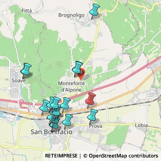 Mappa Via Roma, 37032 Monteforte d'Alpone VR, Italia (2.42389)