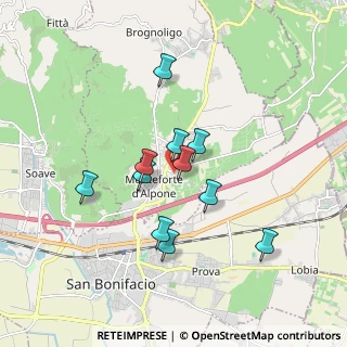 Mappa Via Roma, 37032 Monteforte d'Alpone VR, Italia (1.44909)