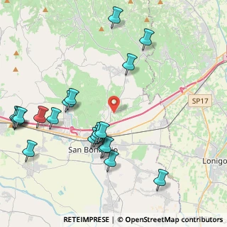 Mappa Via Roma, 37032 Monteforte d'Alpone VR, Italia (5.0115)