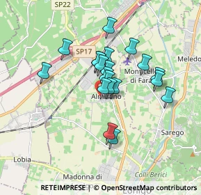 Mappa Via Battaglione Alpini Vicenza, 36045 Lonigo VI, Italia (1.322)