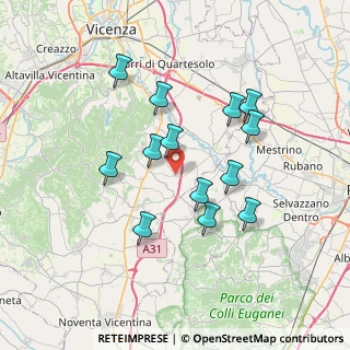 Mappa Via Ferro, 36024 Nanto VI, Italia (6.43692)