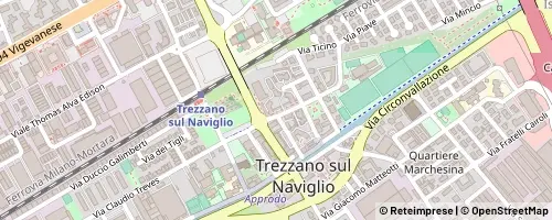 Mappa Trezzano sul Naviglio