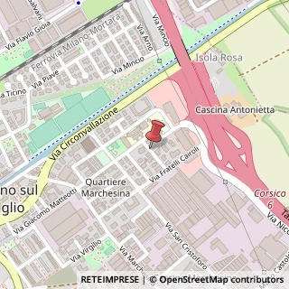 Mappa Via Pierluigi da Palestrina,  6, 20090 Trezzano sul Naviglio, Milano (Lombardia)