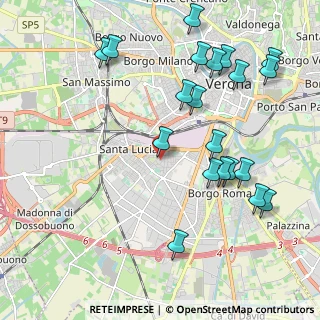 Mappa Via Ottavio Caccia, 37121 Verona VR, Italia (2.355)