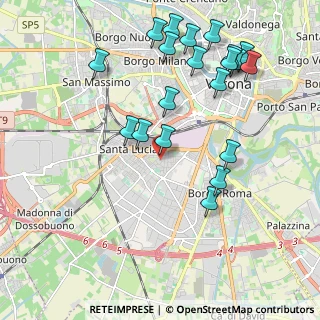 Mappa Via Ottavio Caccia, 37121 Verona VR, Italia (2.2595)