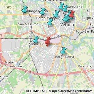 Mappa Via Ottavio Caccia, 37121 Verona VR, Italia (2.50429)