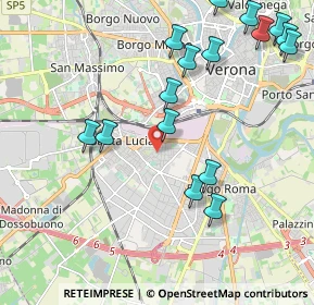 Mappa Via Ottavio Caccia, 37121 Verona VR, Italia (2.42375)