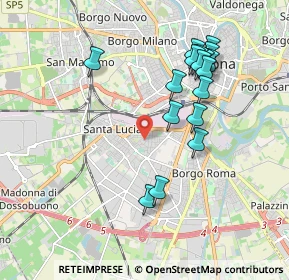 Mappa Via Ottavio Caccia, 37121 Verona VR, Italia (1.89294)