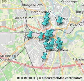 Mappa Via Ottavio Caccia, 37121 Verona VR, Italia (1.239)