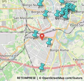 Mappa Via Ottavio Caccia, 37121 Verona VR, Italia (2.72667)