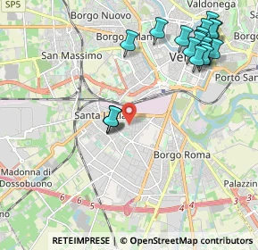 Mappa Via Ottavio Caccia, 37121 Verona VR, Italia (2.46737)