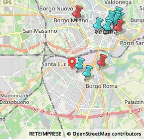Mappa Via Ottavio Caccia, 37121 Verona VR, Italia (2.45538)