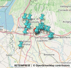 Mappa Via Ottavio Caccia, 37121 Verona VR, Italia (8.50389)