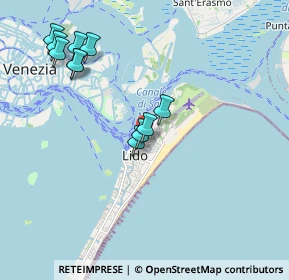 Mappa Riviera S.M. Elisabetta, 30126 Venezia VE, Italia (1.98636)