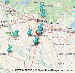 Mappa Via Offlaga, 25021 Bagnolo Mella BS, Italia (13.13333)