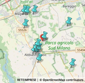 Mappa Via Colombo, 20080 Albairate MI, Italia (3.76308)