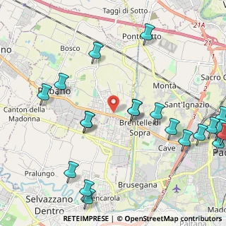 Mappa Piazza Aldo Moro, 35030 Sarmeola PD, Italia (2.767)