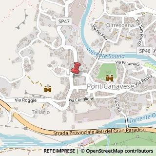 Mappa Via G.Marconi, 14, 10085 Pont Canavese, Torino (Piemonte)