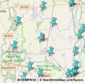 Mappa Via Stazione, 26017 Quintano CR, Italia (6.4585)