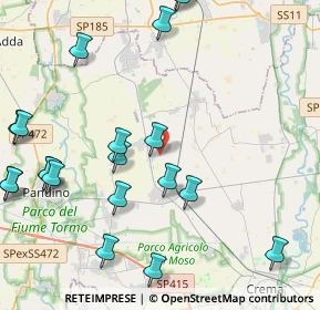 Mappa Via Stazione, 26017 Quintano CR, Italia (5.371)