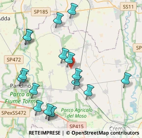 Mappa Via Stazione, 26017 Quintano CR, Italia (4.63882)