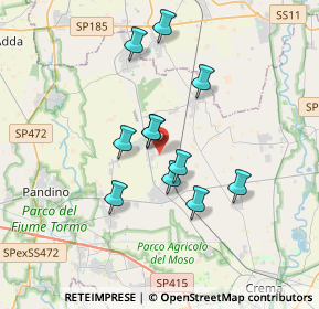 Mappa Via Stazione, 26017 Quintano CR, Italia (2.90545)