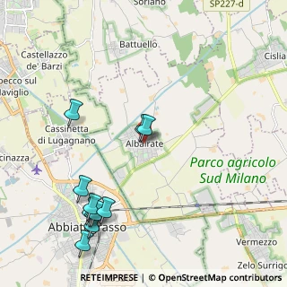 Mappa Via Roma, 20080 Albairate MI, Italia (2.45727)