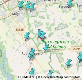Mappa Via Roma, 20080 Albairate MI, Italia (6.046)