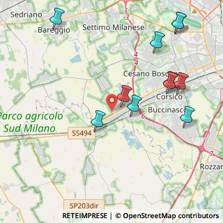 Mappa Via Emilio Caldara, 20090 Trezzano sul Naviglio MI, Italia (4.79818)