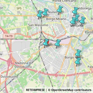 Mappa Via Ghetto, 37137 Verona VR, Italia (2.68636)