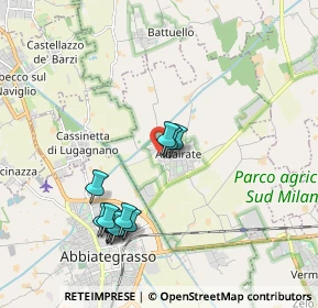 Mappa Via A. Cavalleri, 20080 Albairate MI, Italia (1.86417)
