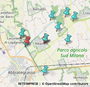 Mappa Via Santa Maria, 20080 Albairate MI, Italia (1.82333)